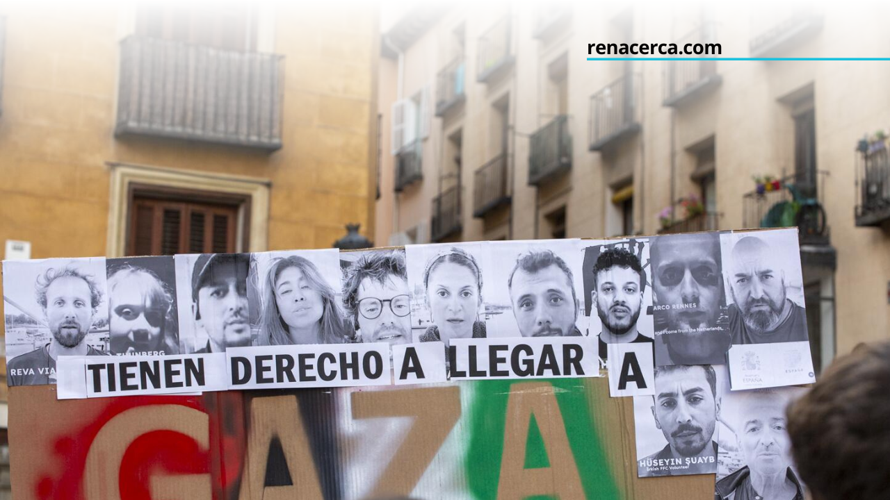 Marcha a Gaza contra el bloqueo a la ayuda humanitaria